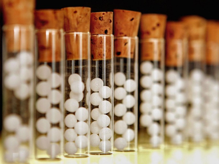 Mnogi homeopatski lekovi se sastoje od supstanci koje su mnogo puta bile rastvorene u vodi